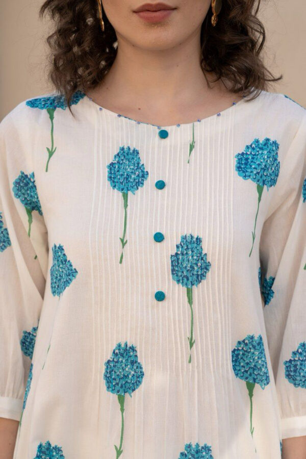 Pure Mulmul Printed Cotton Set - Image 2