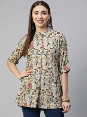 Women Regular Fit Printed Casual Shirt