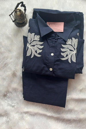 Embroidered Afghain Co-ord Set